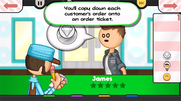 老爹甜甜圈店Togo英文版