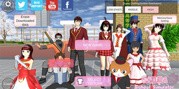 樱花校园模拟器正版下载2025最新版合集