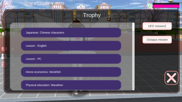 樱花校园模拟器英文版1.041.11版