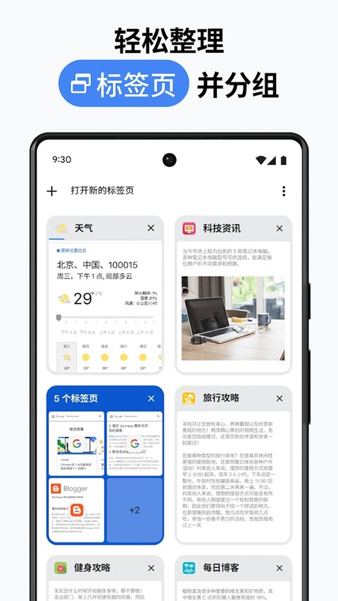 Google浏览器截图2