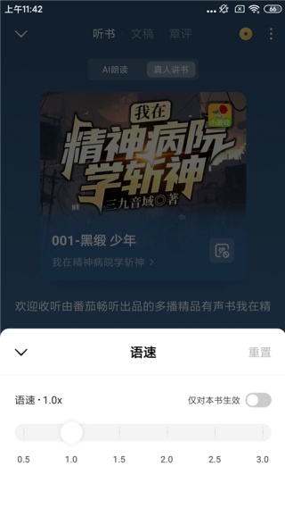 番茄免费听小说