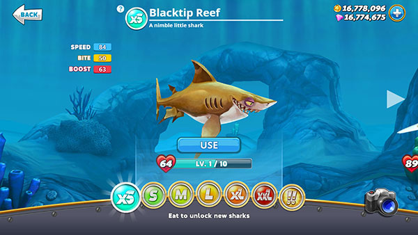 饥饿鲨世界老版本