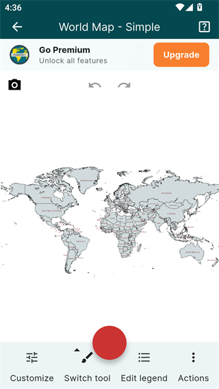 MapChart地图填色