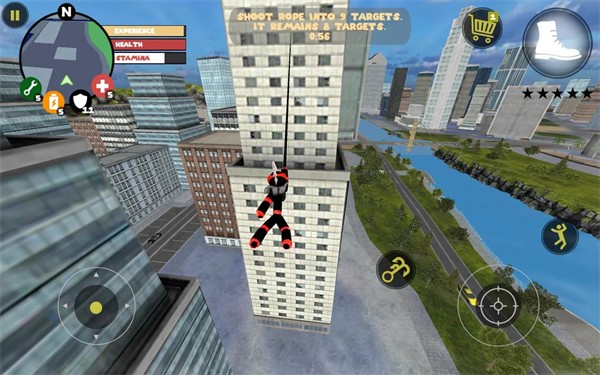 火柴人绳索英雄无广告版截图2