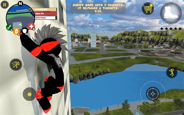 火柴人绳索英雄无广告版截图3