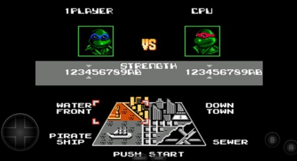 忍者神龟格斗街机版