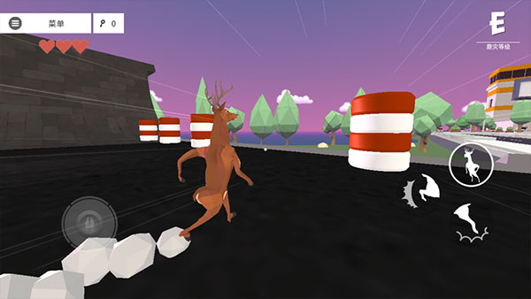 一只非常普通的鹿