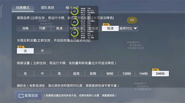 比例助手平板视野