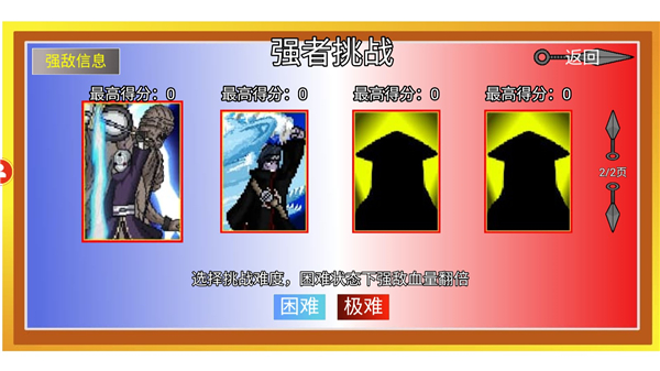 像素火影红面具版