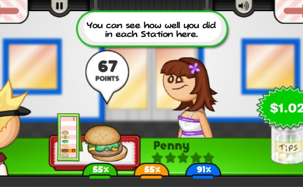 老爹汉堡店中文版