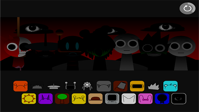 节奏盒子Sprunki寄生虫模组截图1