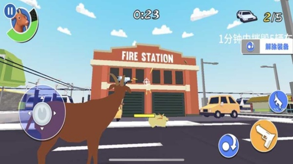 进化的鹿模拟器