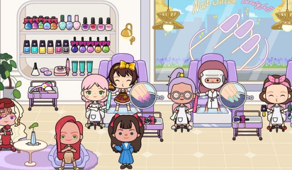 米加小镇美甲店