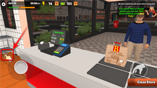 我的汉堡店模拟器