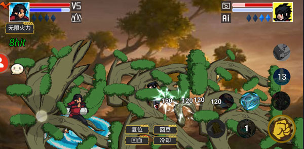 像素火影unity