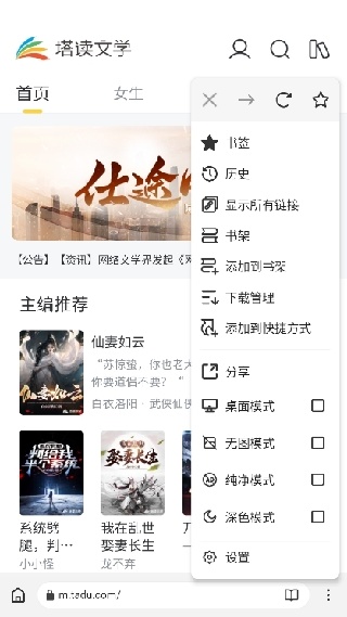 石头阅读浏览器