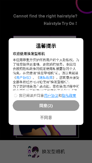 换发型相机