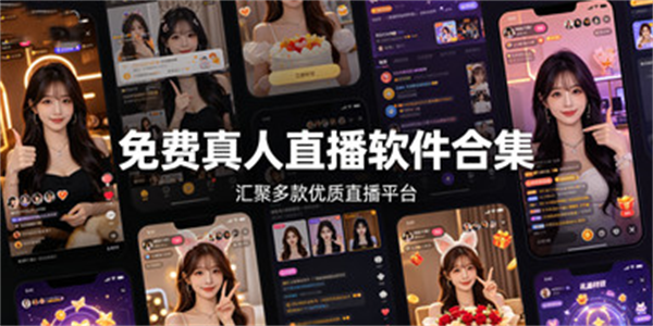 免费真人直播软件合集