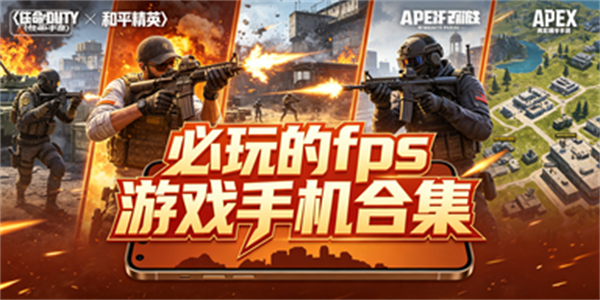 必玩的fps游戏手机合集