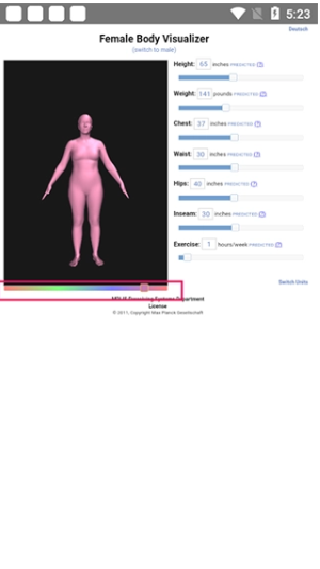 Body visualizer中文版