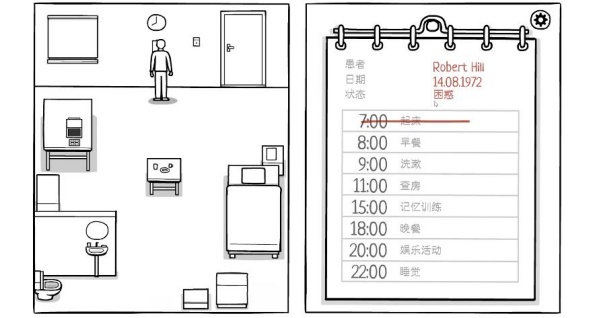 锈湖白色的门