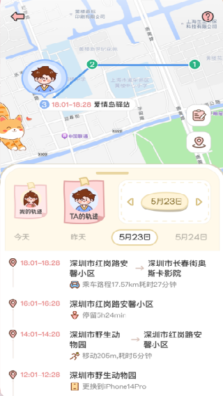 甜蜜轨迹
