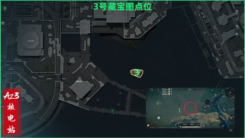 最新三角洲行动az3藏宝图位置详情