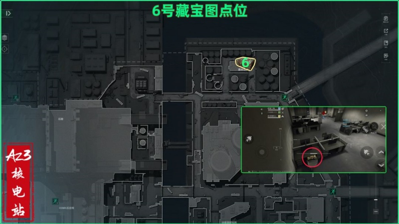 最新三角洲行动az3藏宝图位置详情