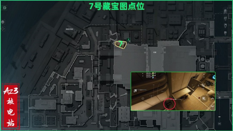 最新三角洲行动az3藏宝图位置详情