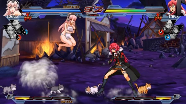 Nitro爆裂女主角大乱斗