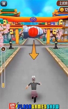 愤怒的老奶奶玩酷跑万圣节版