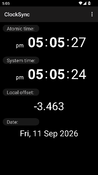 ClockSyncTV版