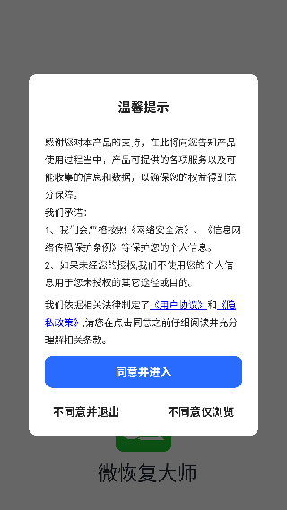 微恢复大师