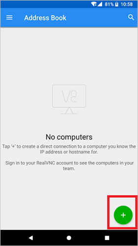 VNC viewer