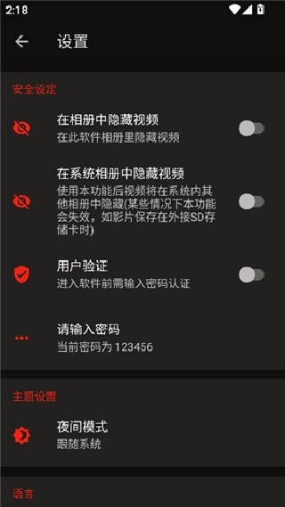 隐秘录像
