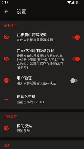 隐秘录像