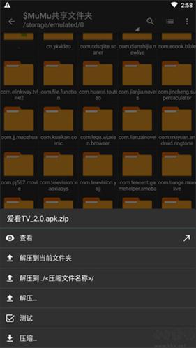 老外管理器Zarchiver蓝色版