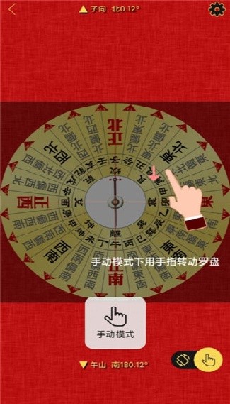 精密罗盘指南针